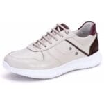 Tênis Casual Masculino Couro